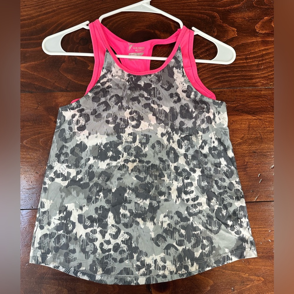 Tank top with built in sports bra